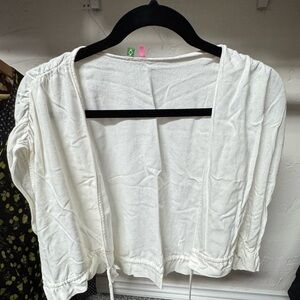 Farm Linen blouse, worn once Dize Xl